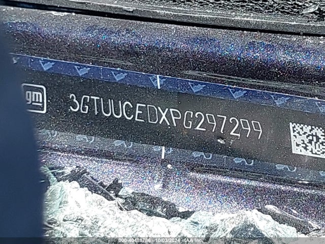 3GTUUCEDXPG297299 GMC Sierra 1500 4wd  Short Box Elevation With 3sb