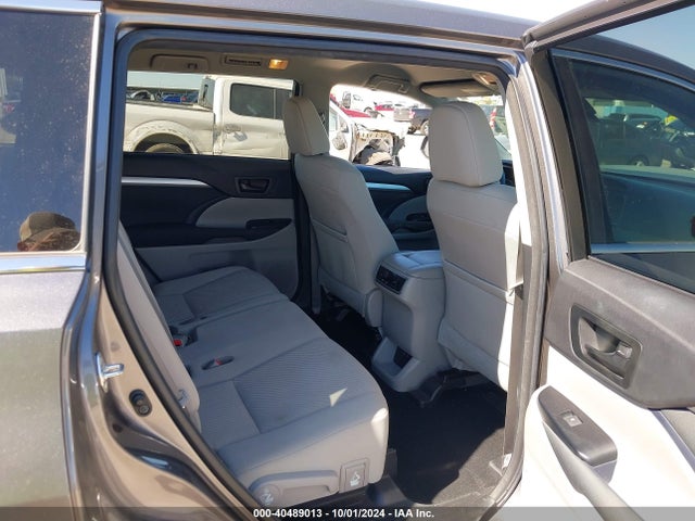 Toyota Highlander Le 2017 5TDZARFH8HS030037 Image 8