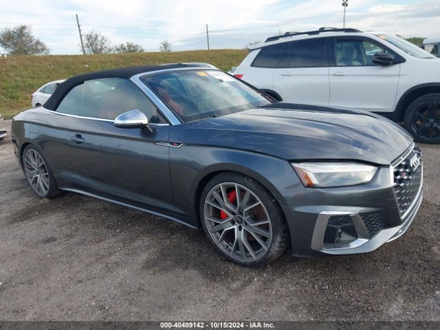2023 AUDI S5 CABRIOLET WAUY4GF57PN004351