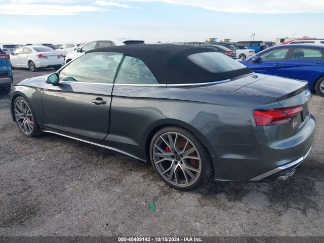 2023 AUDI S5 CABRIOLET WAUY4GF57PN004351 Photo 2
