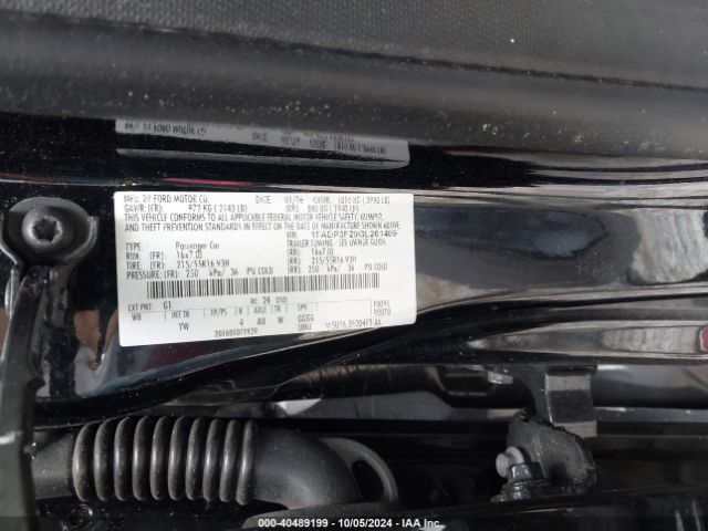 1FADP3F29GL261469 Ford FOCUS SE