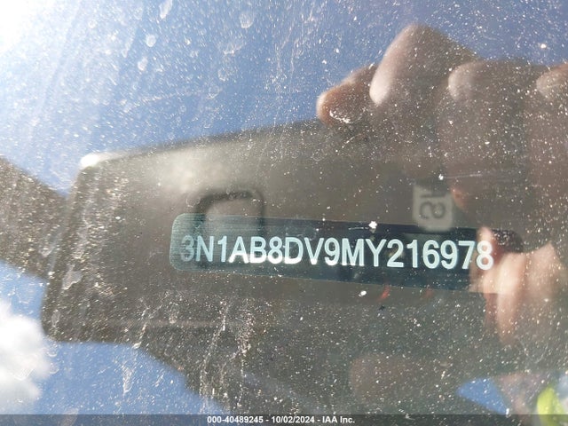 Nissan Sentra Sr Xtronic Cvt 2021 3N1AB8DV9MY216978 Image 9