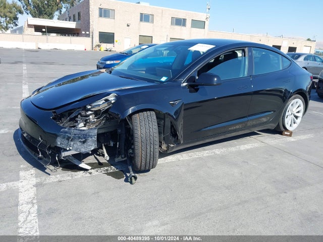 2022 TESLA MODEL 3 5YJ3E1EB4NF189789 Photo 1