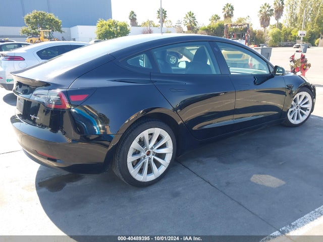 2022 TESLA MODEL 3 5YJ3E1EB4NF189789 Photo 3