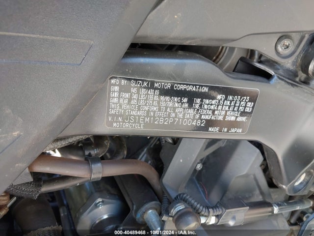 2023 SUZUKI DL800DE JS1EM12B2P7100482 Photo 9