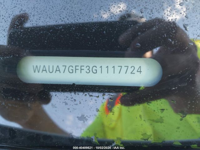WAUA7GFF3G1117724 Audi A3 1.8t Premium