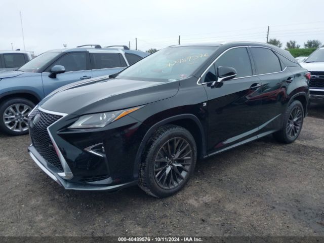 2T2BZMCA2HC062779 Lexus Rx 350 F Sport
