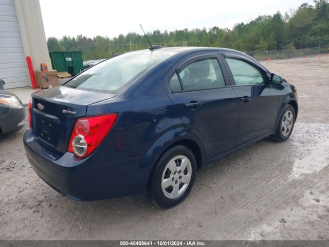 1G1JA5SH7G4122674 Chevrolet Sonic Ls Auto