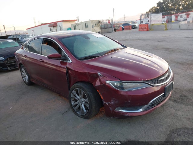 Chrysler 200 Limited 2016 1C3CCCAB5GN106581 главное изображение