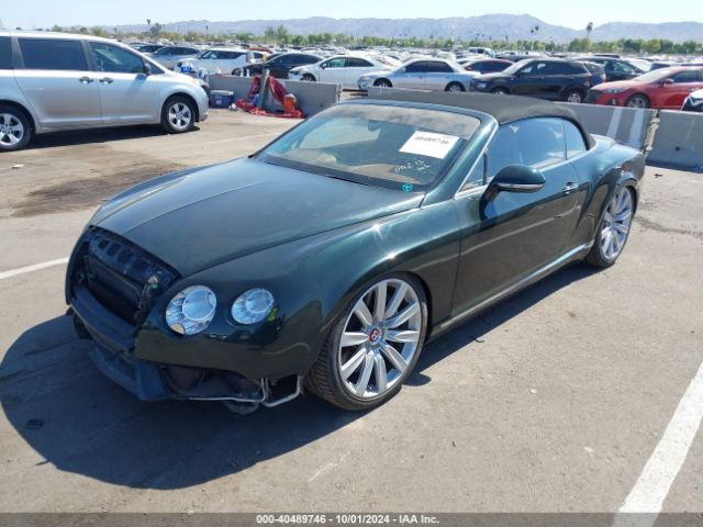 2014 BENTLEY CONTINENTAL GTC SCBGT3ZA1EC090707 Photo 1