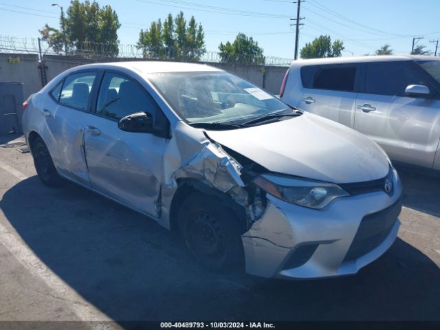 5YFBURHE4EP124075 Toyota COROLLA L