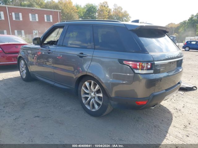 SALWR2FV6HA681312 Land Rover Range Rover Sport 3.0l V6 Supercharged Hse
