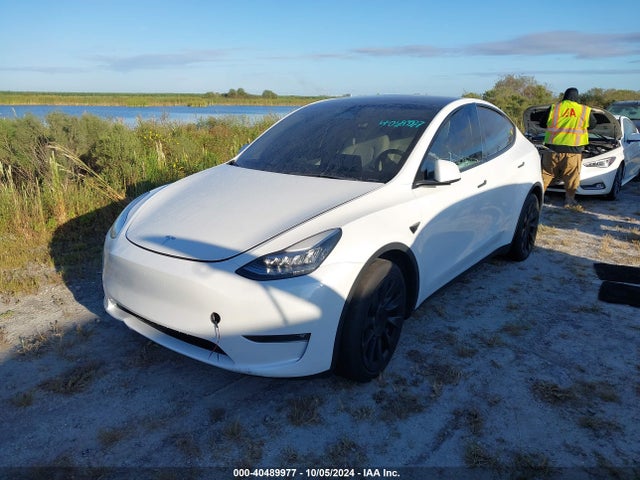 2022 TESLA MODEL Y 7SAYGAEE8NF468529 Photo 1