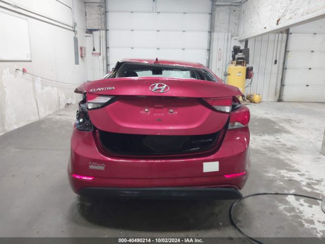 5NPDH4AE4GH672278 Hyundai ELANTRA SE