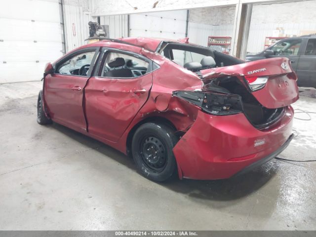 5NPDH4AE4GH672278 Hyundai ELANTRA SE