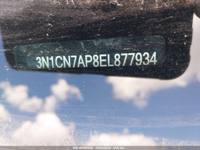 3N1CN7AP8EL877934 Nissan Versa 1.6 Sl