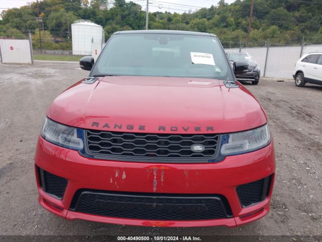 SALWS2RU5MA762867 Land Rover Range Rover Sport Hst Mhev