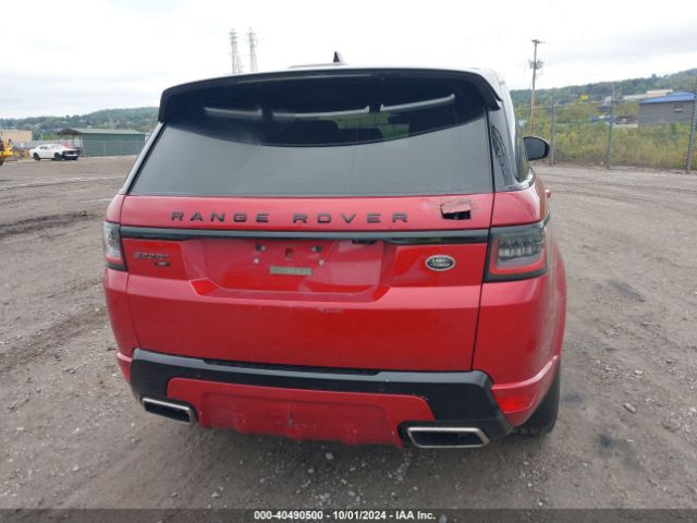 SALWS2RU5MA762867 Land Rover Range Rover Sport Hst Mhev