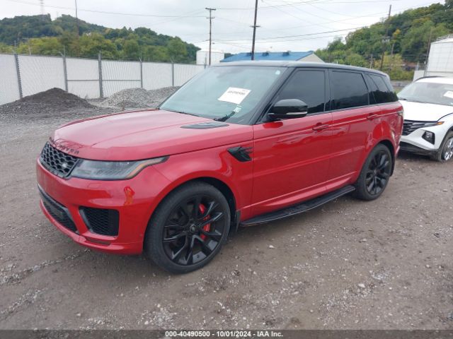 SALWS2RU5MA762867 Land Rover Range Rover Sport Hst Mhev