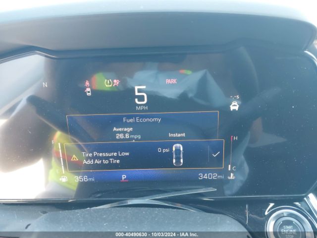 KL77LJEP0SC050994 Chevrolet Trax Fwd 2rs