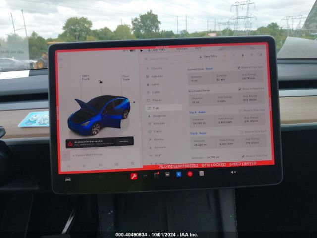 7SAYGDEE9PF685253 Tesla Model Y Awd/long Range Dual Motor All-wheel Drive