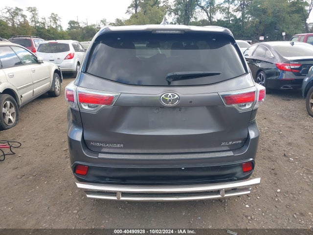 Toyota Highlander Xle V6 2016 5TDJKRFH6GS333391 Image 16