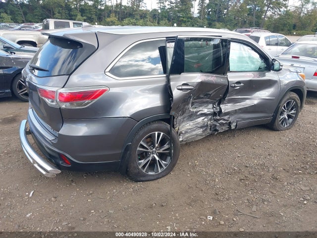 Toyota Highlander Xle V6 2016 5TDJKRFH6GS333391 Image 4
