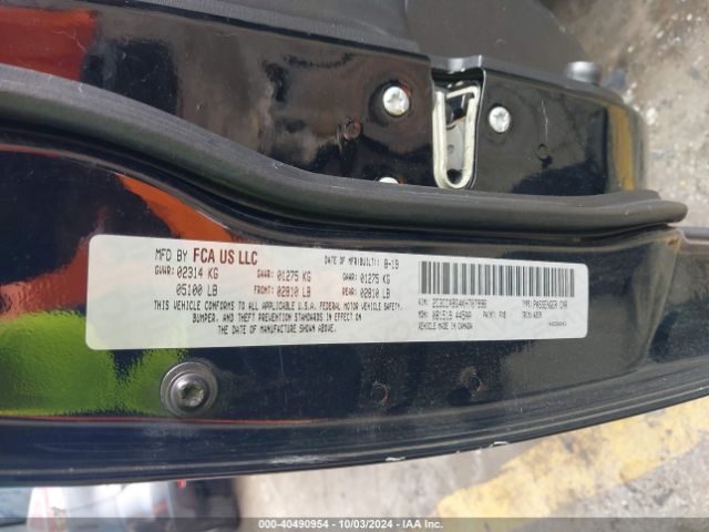 2C3CCABG4KH707996 Chrysler 300 300s