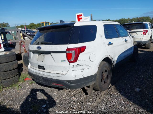 1FM5K8AR1JGA37106 Ford Police Interceptor Utility