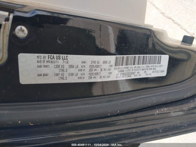 2C4RDGCG5GR395967 Dodge Grand Caravan Sxt