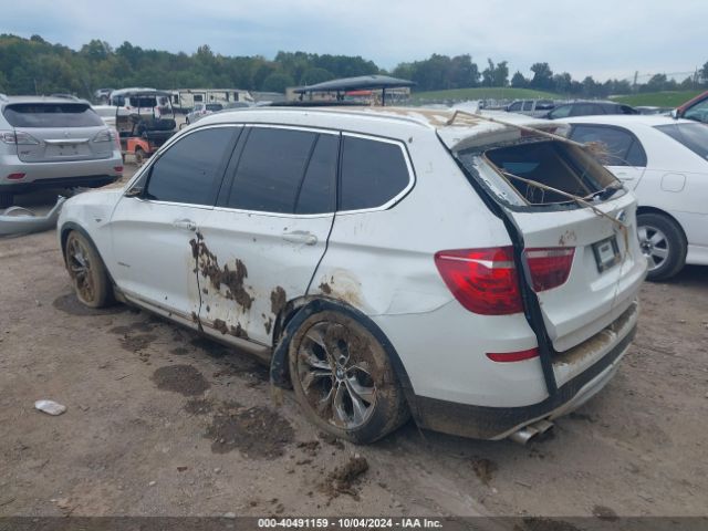 5UXWZ7C38H0V90487 BMW X3 Sdrive28i