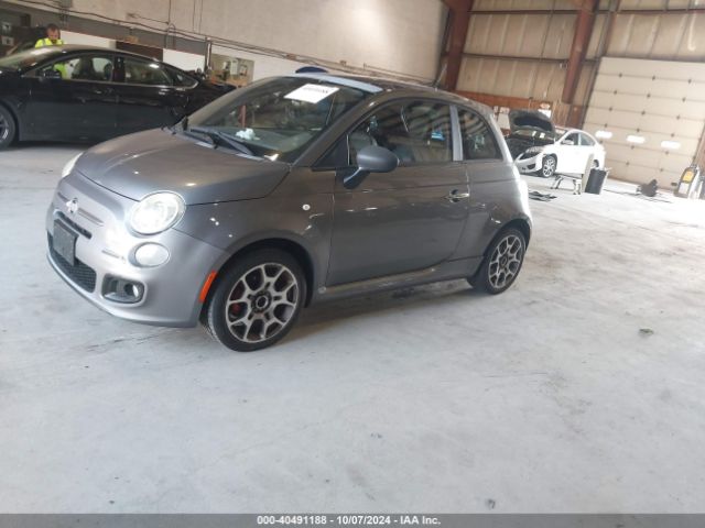 2012 FIAT 500 3C3CFFBR8CT122742 Photo 1
