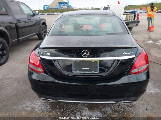 WDDWF4KB6JR413817 Mercedes-Benz C 300 4matic