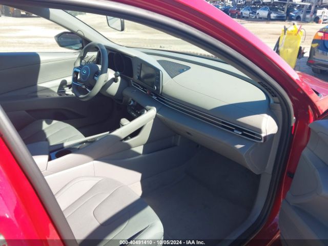 KMHLM4AJ2PU085969 Hyundai Elantra Hybrid Blue