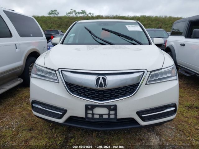 5FRYD4H47FB010569 Acura Mdx Technology Package