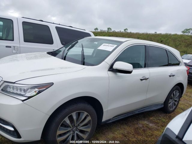 5FRYD4H47FB010569 Acura Mdx Technology Package