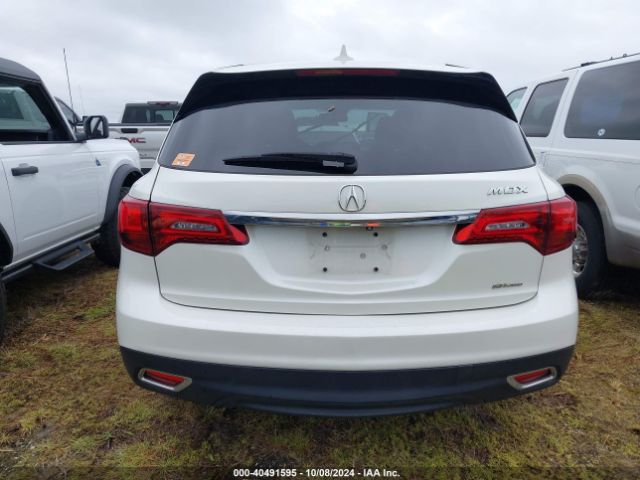 5FRYD4H47FB010569 Acura Mdx Technology Package