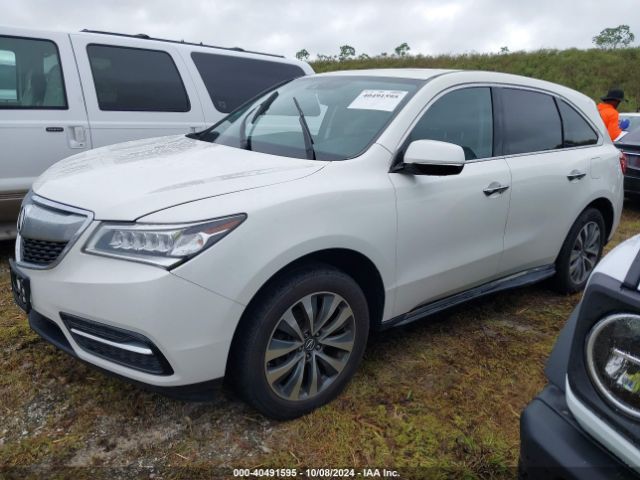 5FRYD4H47FB010569 Acura Mdx Technology Package