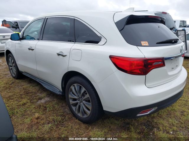 5FRYD4H47FB010569 Acura Mdx Technology Package