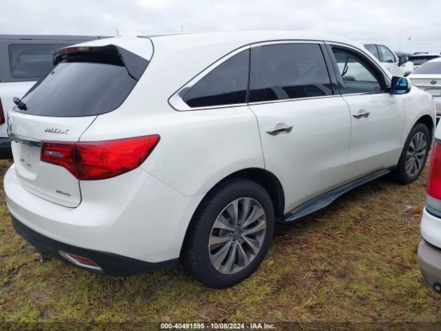 5FRYD4H47FB010569 Acura Mdx Technology Package