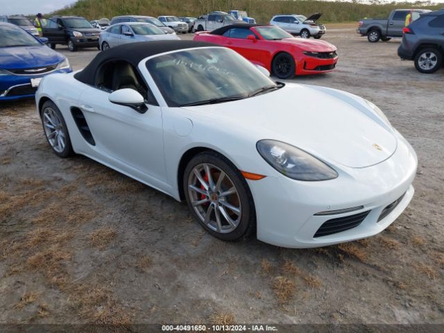 WP0CB2A85JS228458 Porsche 718 Boxster S