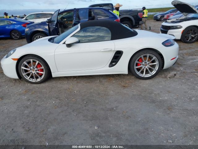 WP0CB2A85JS228458 Porsche 718 Boxster S