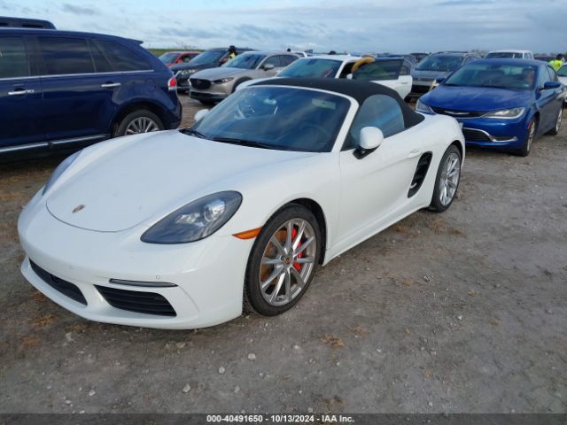 WP0CB2A85JS228458 Porsche 718 Boxster S