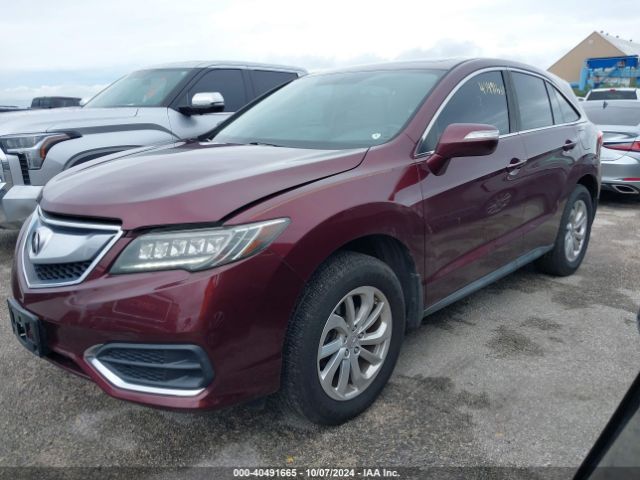 5J8TB3H58JL002833 Acura Rdx Technology   Acurawatch Plus Packages/technology Package
