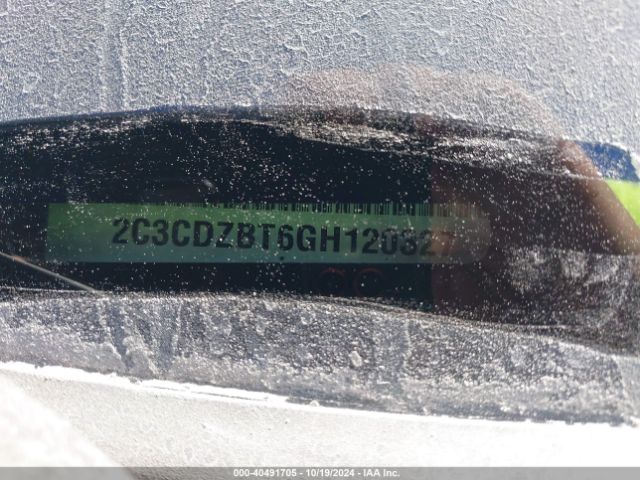 2C3CDZBT6GH120327 Dodge Challenger R/t Plus