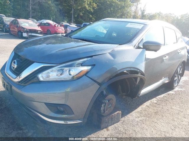 5N1AZ2MH2GN168222 Nissan Murano Platinum