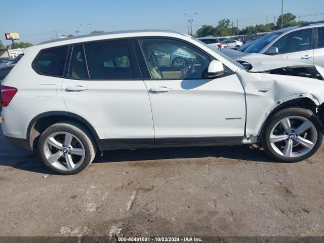 5UXWZ7C38H0X41246 BMW X3 Sdrive28i