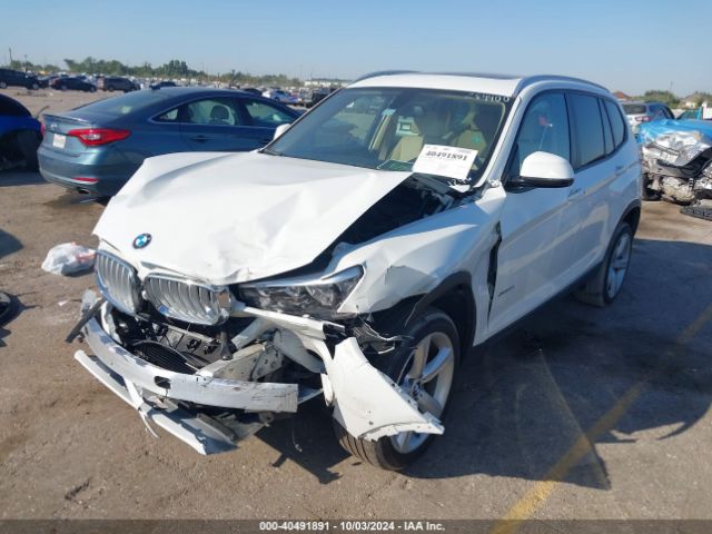 5UXWZ7C38H0X41246 BMW X3 Sdrive28i