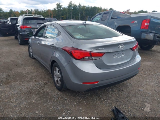 Hyundai ELANTRA SE 2015 5NPDH4AE1FH630486 Image 3