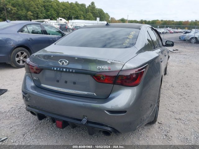 JN1FV7AR9GM451886 Infiniti Q50 3.0t Red Sport 400